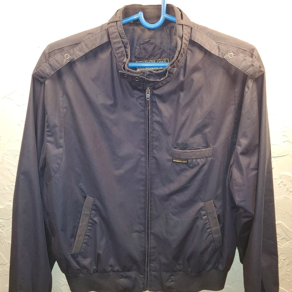 Members Only // Vintage 80s L Men's Jacket